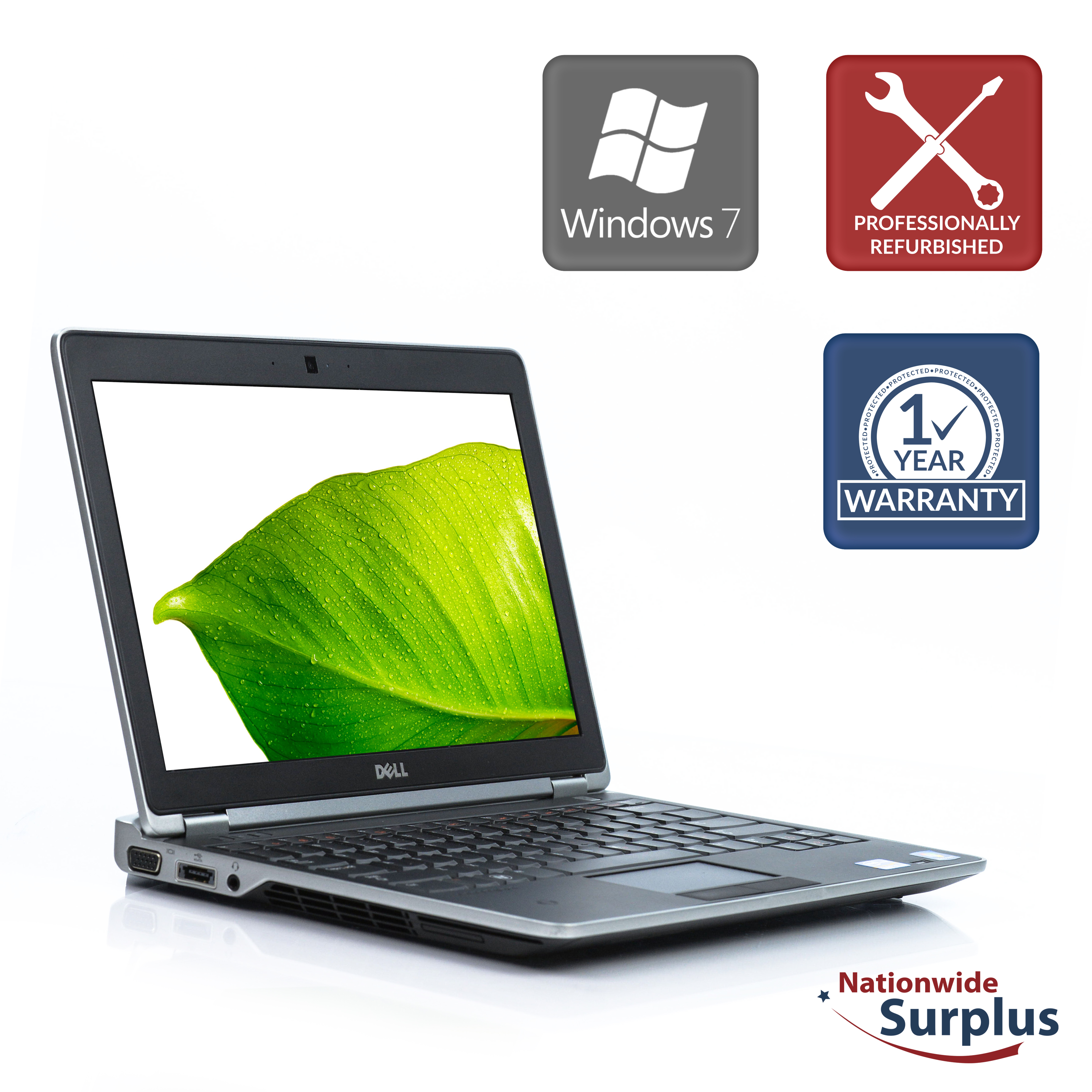 Dell Latitude E6220 Laptop  i7-2640M 4GB 320GB Win 7 Pro 1 Yr Wty B v.AAW